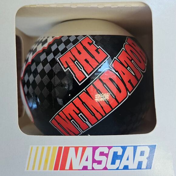 Dale Earnhardt Sr #3 The Intimidator NASCAR glass ball ornament 2000 in box - Picture 2 of 4